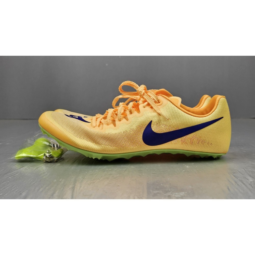 Nike Zoom JA‎ Fly 4 Track & Field Spikes Mens 8.5 Citron Pulse DR2741-800 NEW
